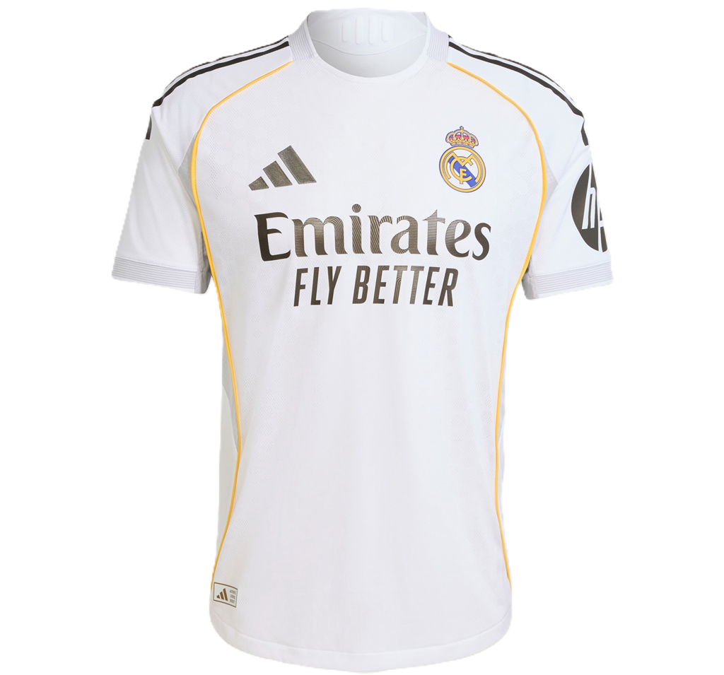 Ao Adidas Real Madrid 25/26 Home Authentic Jersey 'White' JV5918