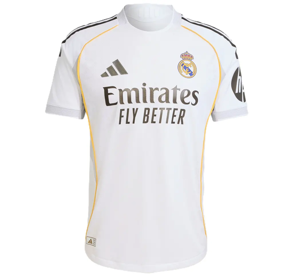 Ao Adidas Real Madrid 25/26 Home Authentic Jersey 'White' JV5918