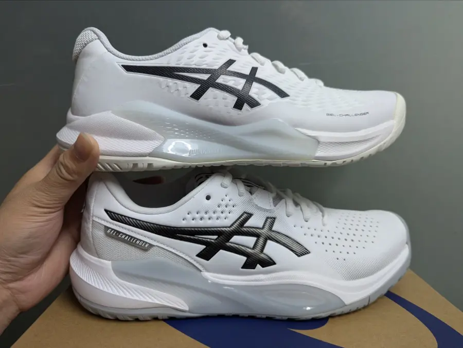 Alternative view of Giày Asics Gel-Challenger 15 'White Gunmetal' 1041A510-101