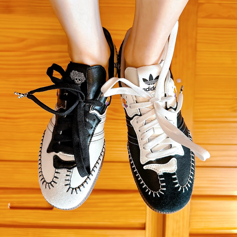 Alternative view of Giày Adidas Samba OG 'Día de Muertos Pack Off White' JI3931