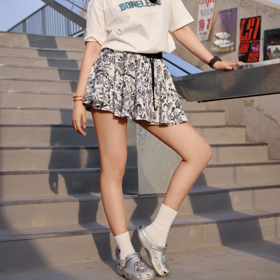 Dép Crocs x Kenny Scharf Classic Clog 'Silver' 209487-040 - Ảnh 4