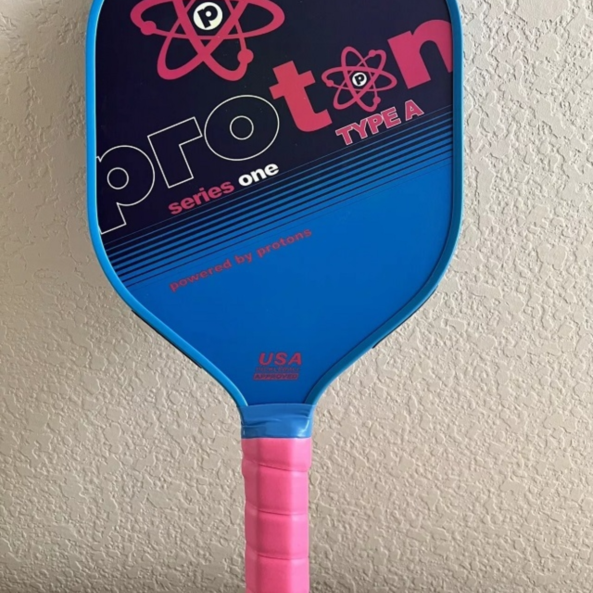 Vot Pickleball Proton Series One Type A 15mm 'Purple Blue Pink'