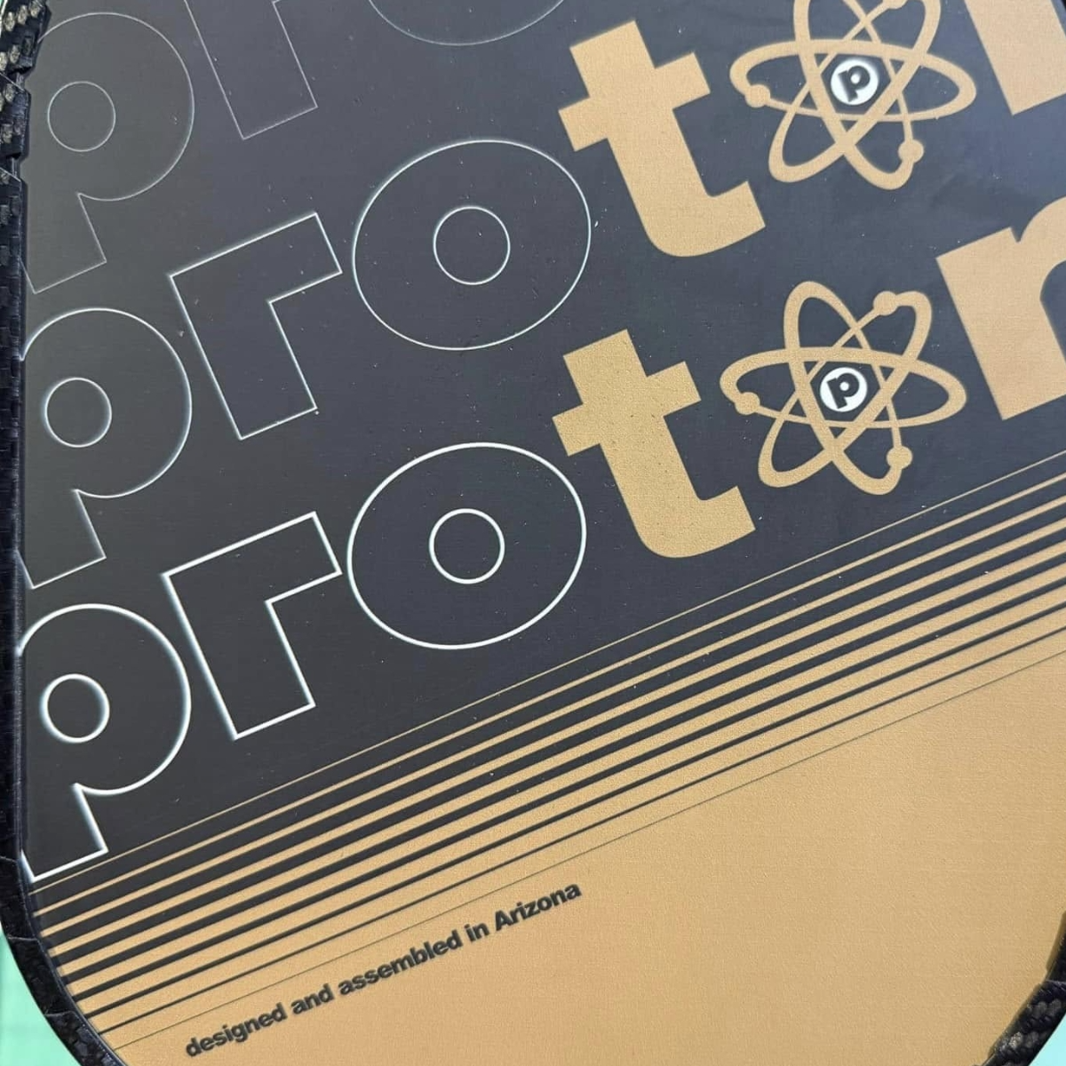 Vợt Pickleball Proton Series One Type B 15mm 'Black Gold' - Ảnh 5