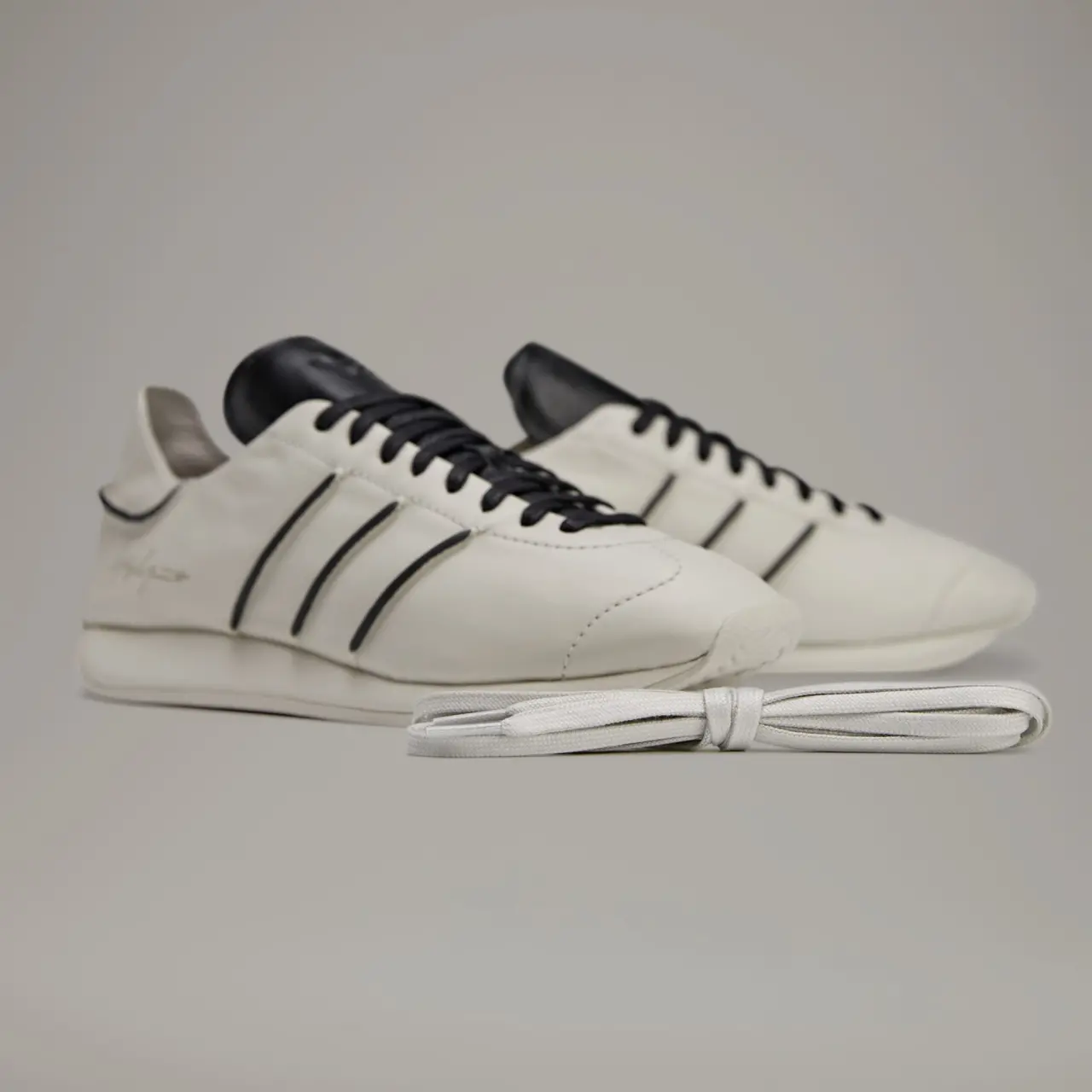 Giay Adidas Y-3 Country 'Talc Black' JS0588