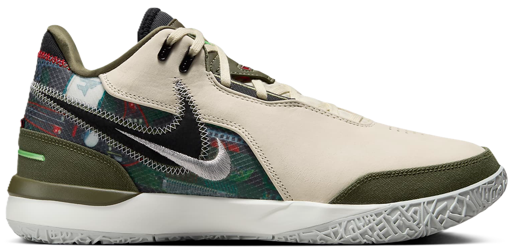 Giay Nike LeBron NXXT Gen AMPD EP x FaZe 'Light Cream' HF0716-200