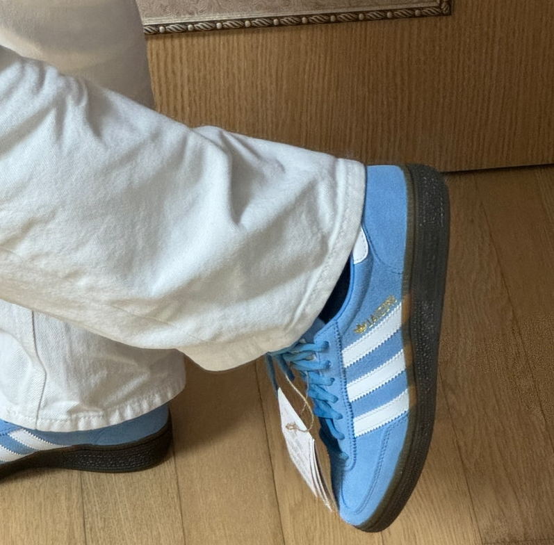 Giay Adidas Handball Spezial 'Light Blue' JI2902