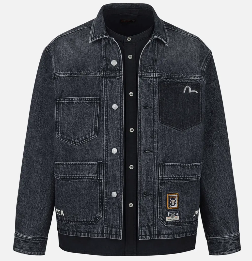 Ao Evisu Daicock Seagull Fit 2-in-1 'Grey' 2ESHTM5DJ1048RXDN