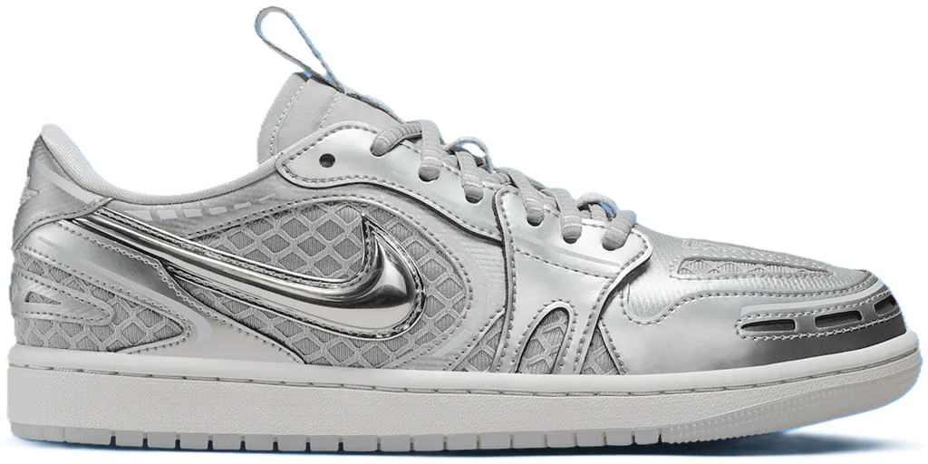 Giay Nike Air Jordan 1 Low Method Of Make V3 'Metallic Silver' HQ2186-002