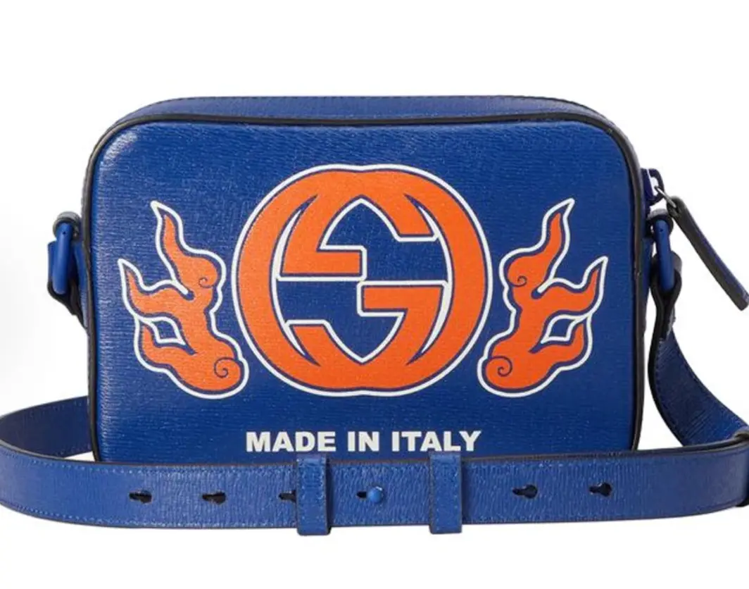 Tui Gucci CNY Shoulder Bag 'Blue' 773190-AAC3H-8748