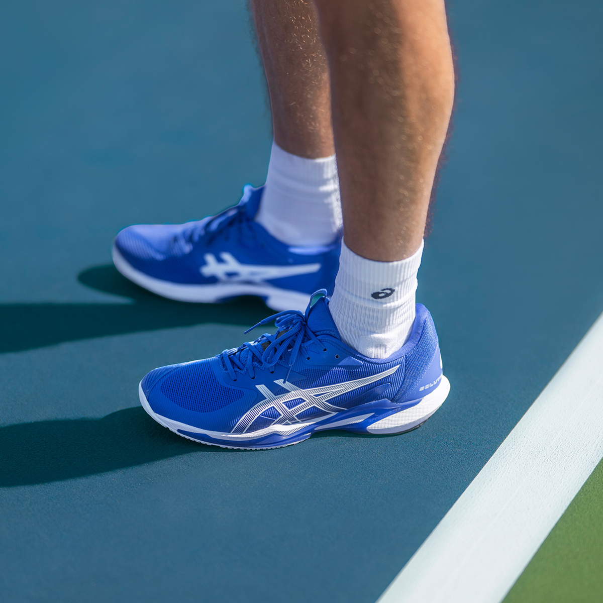 Alternative view of Giày Asics Solution Speed FF 3 'Dark Cobalt' 1041A438-401