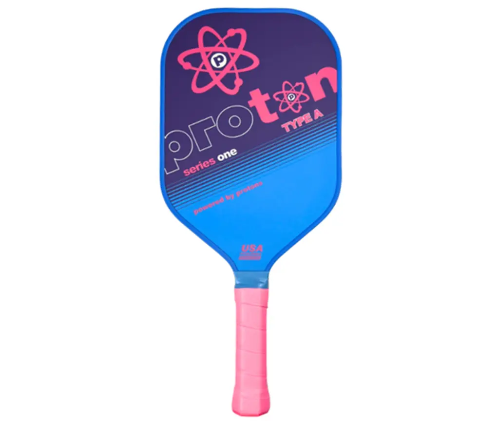 Vot Pickleball Proton Series One Type A 15mm 'Purple Blue Pink'