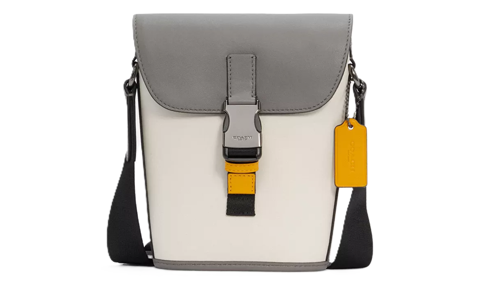 Túi Coach Small Track Flap Crossbody Bag 'White' C4160-QBSR1