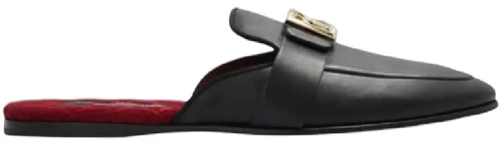 Giay Dolce & Gabbana D&G Leather Loafers 'Black' A80285AJ63480999