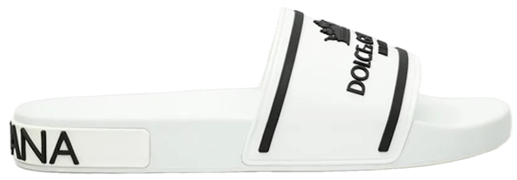 Dep Dolce & Gabbana Rubber Slides 'White' CS1884AO23218B926
