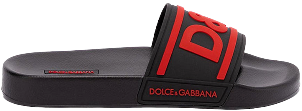 Dep Dolce & Gabbana Logo Sandals 'Black' CS2072-AQ858-89650