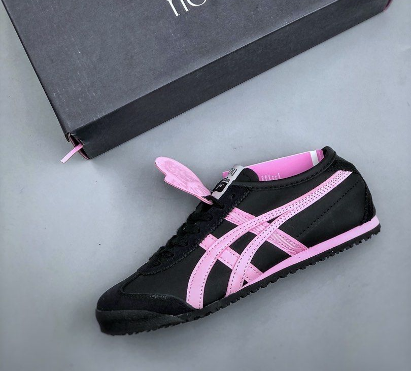 Giay Onitsuka Tiger Mexico 66 x PATOU 'Black Cotton Candy' 1183C380-001