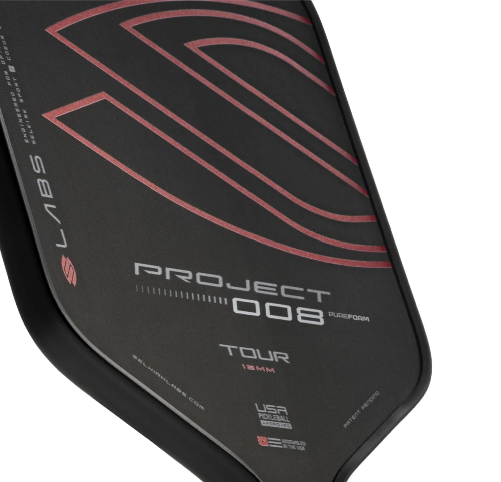 Vot Pickleball Selkirk LABS Project 008 Tour 13mm 'Black'