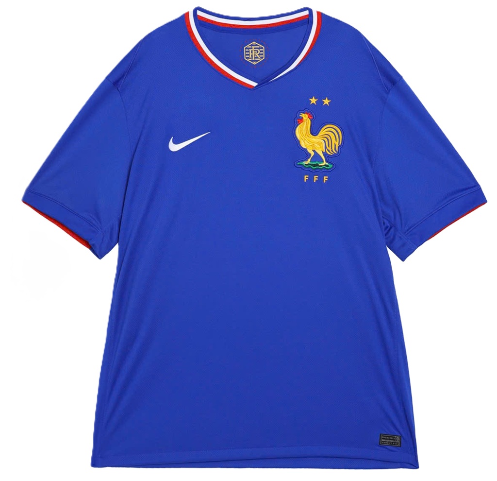 Áo Nike France 2024/25 Match Home 'Blue' FJ1254-452