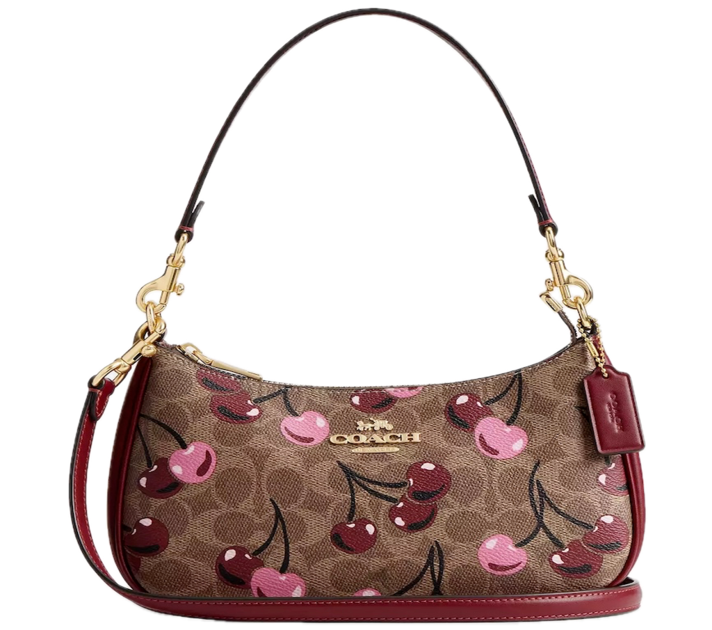 Túi Coach Teri Shoulder Bag 'Cherry Print' CY694-IMTAM