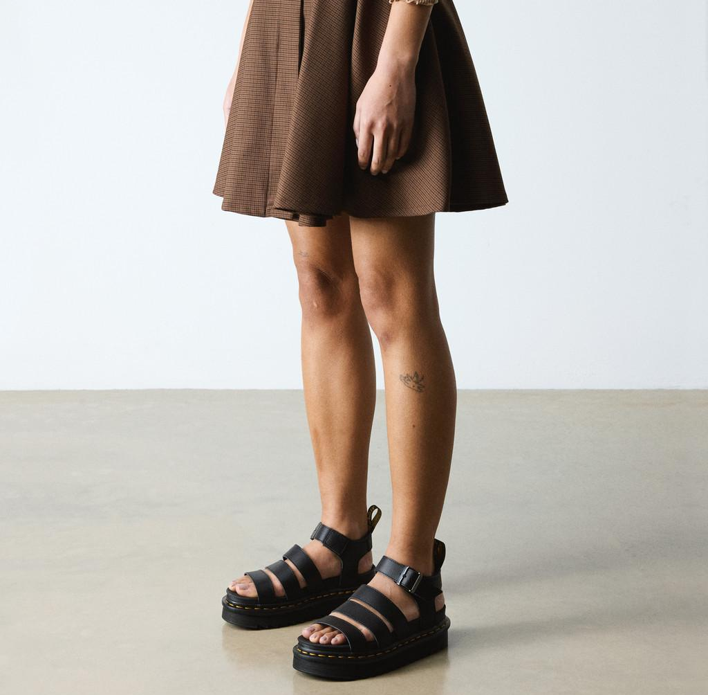 Alternative view of Dép Dr Martens Gryphon Alt Buttero 'Black' 30747001