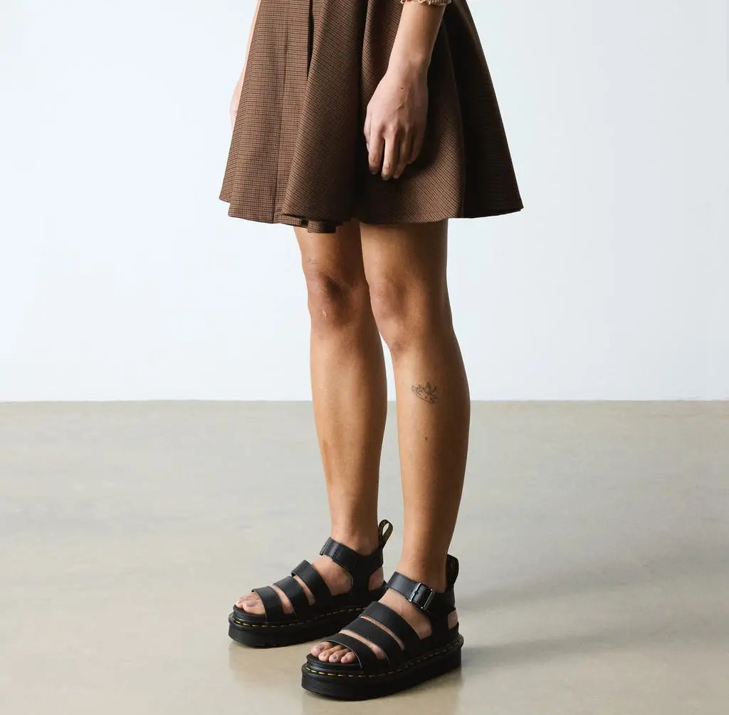Alternative view of Dép Dr Martens Gryphon Alt Buttero 'Black' 30747001
