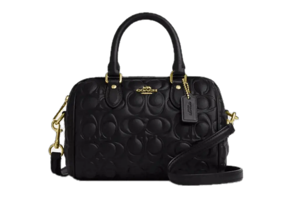 Túi Coach Mini Rowan Crossbody 'Black' CY743-IMBLK