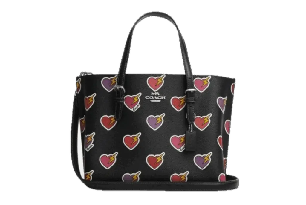 Túi Coach Mollie Tote Bag 25 'Heart Bolt Print' CW435-SVA47