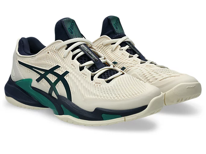 Giày Asics Court FF 3 'Cream Jasper Green' 1041A370-105 - Ảnh 6