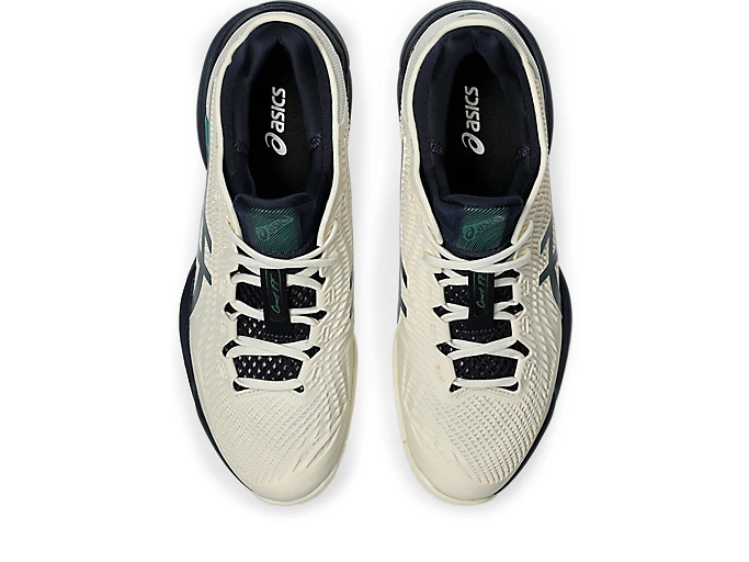 Giày Asics Court FF 3 'Cream Jasper Green' 1041A370-105 - Ảnh 7