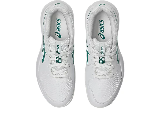 Alternative view of Giày Asics Gel-Resolution X GS 'White Pitch Green' 1044A081-101