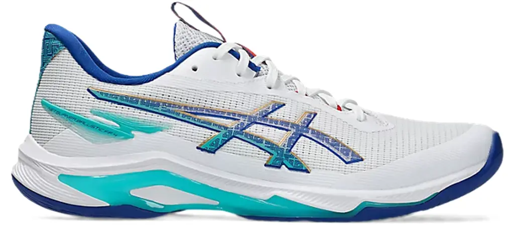 Giày Asics Netburner Ballistic FF 4 'White Blue' 1051A096-960