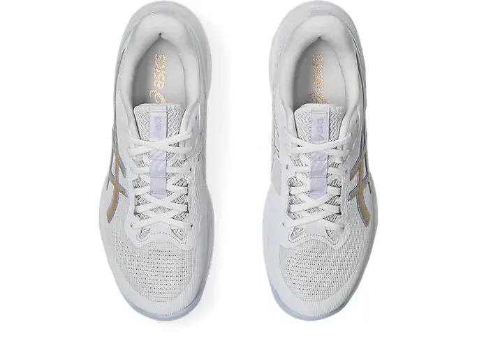 Alternative view of Giày Asics Netburner Ballistic FF 4 'White Champagne' 1052A083-102