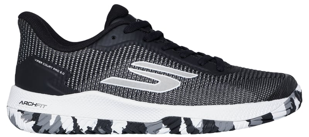 Giày Skechers Viper Court Pro 2.0 'Black White' 172109-BKW