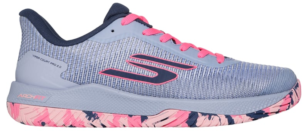 Giày Skechers Viper Court Pro 2.0 'Grey Lavander' 172109-GYLV
