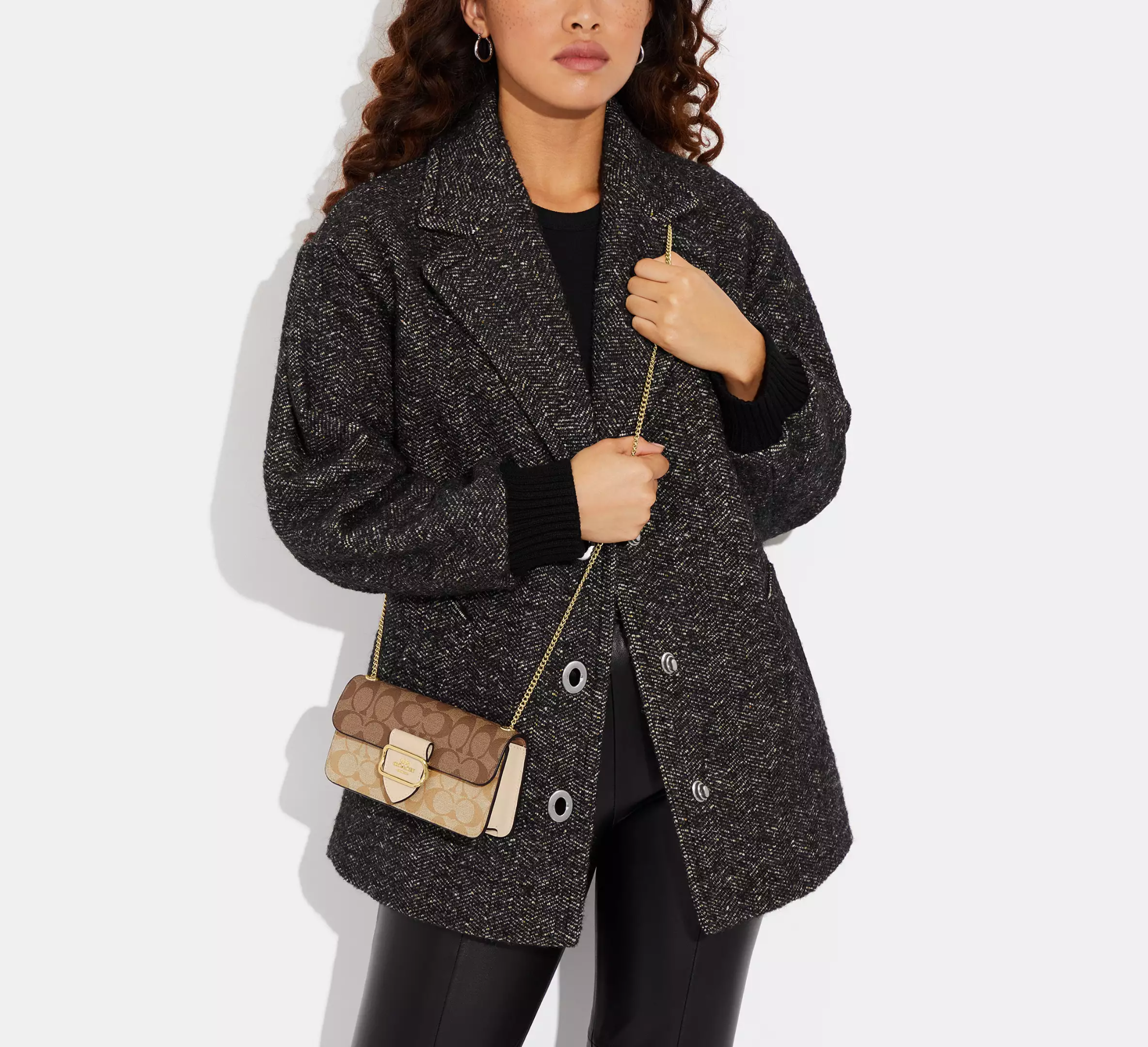 Alternative view of Túi Coach Morgan Crossbody Bag 'Beige' CH167-IMOT4