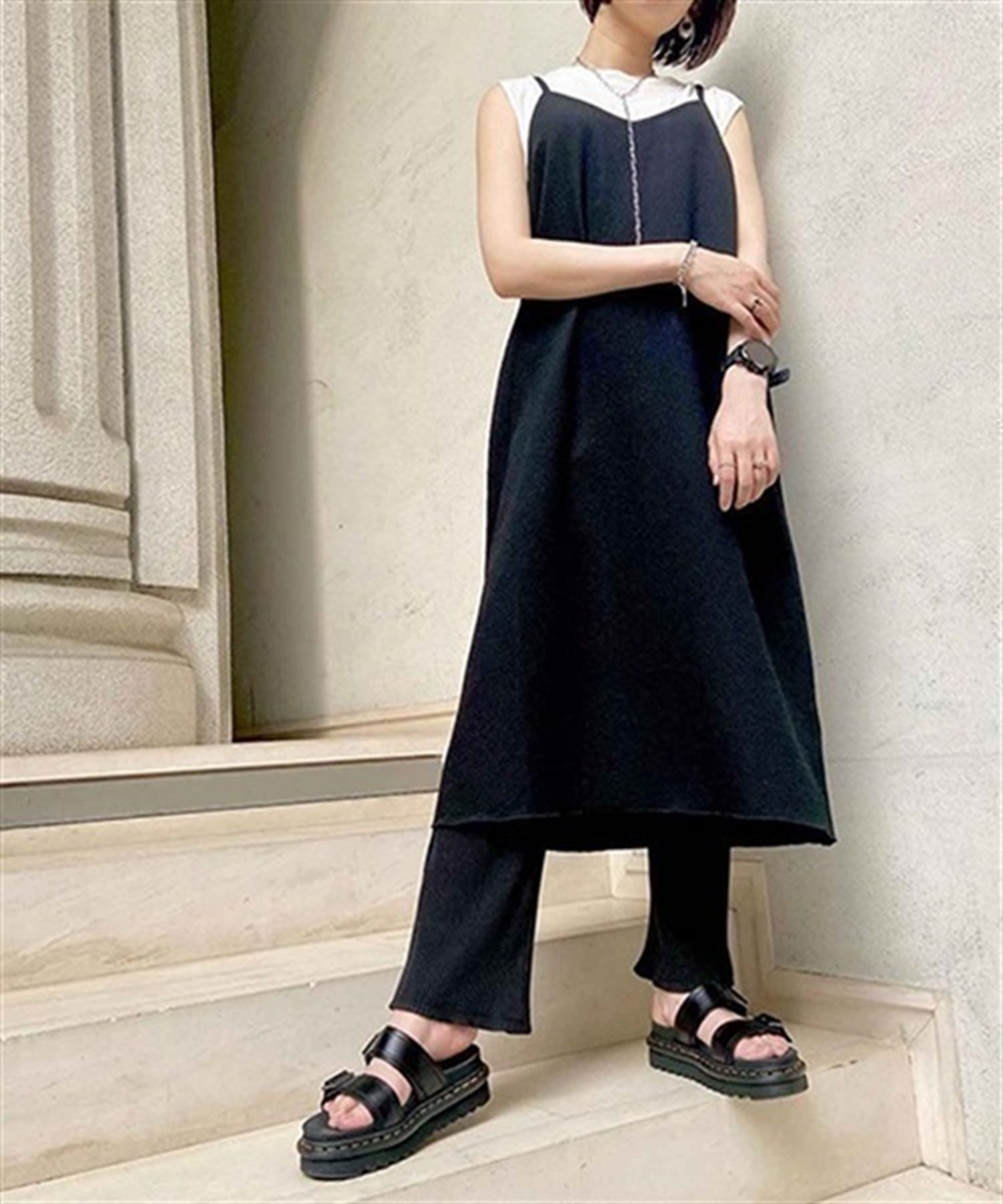 Alternative view of Dép Dr.Martens Myles Slide Sandal 'Black' 31813001