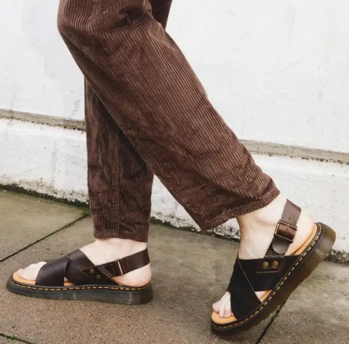 Alternative view of Dép Dr. Martens Sandali Zane 'Brown' 31577375
