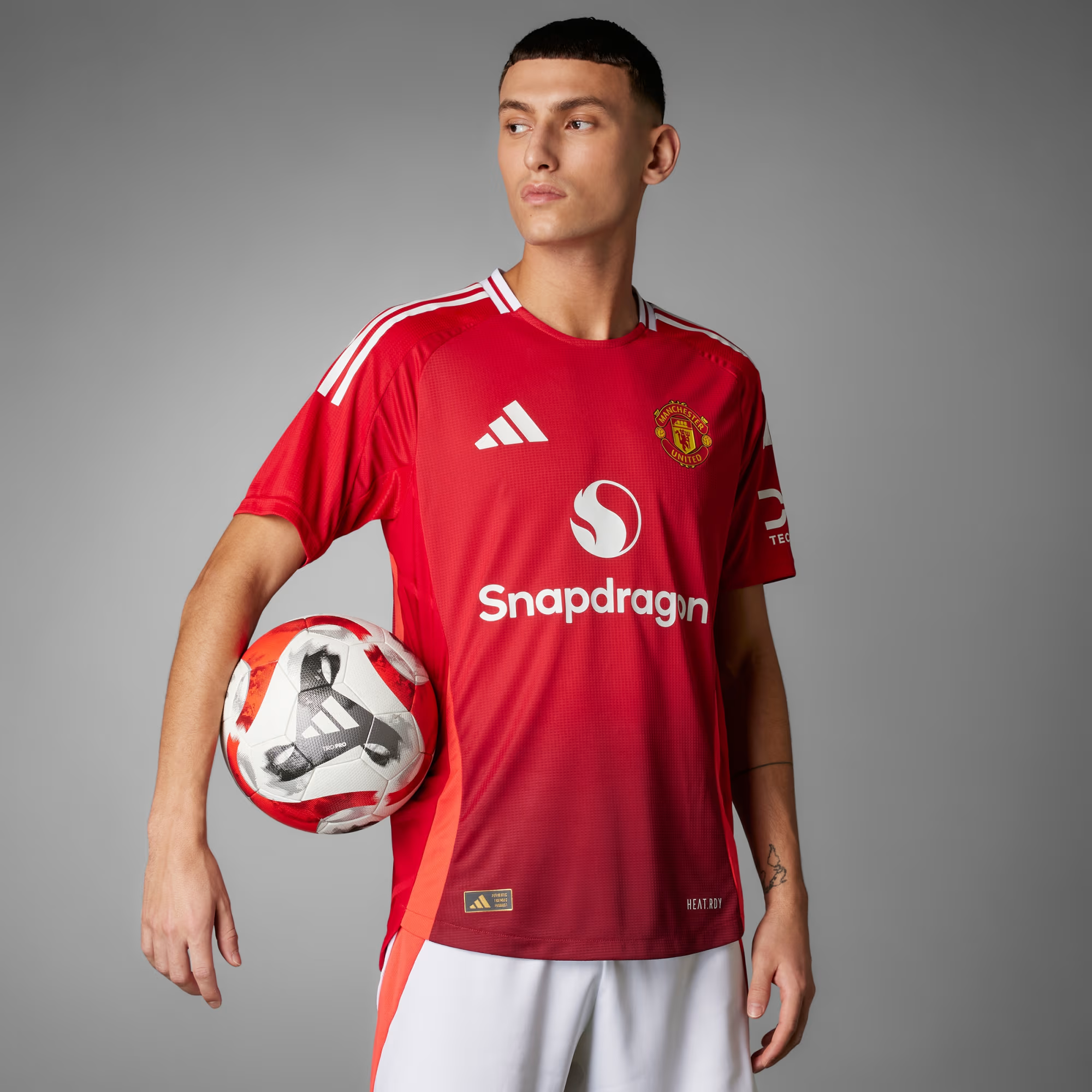 Alternative view of Áo Adidas Manchester United 'Red' JF1291
