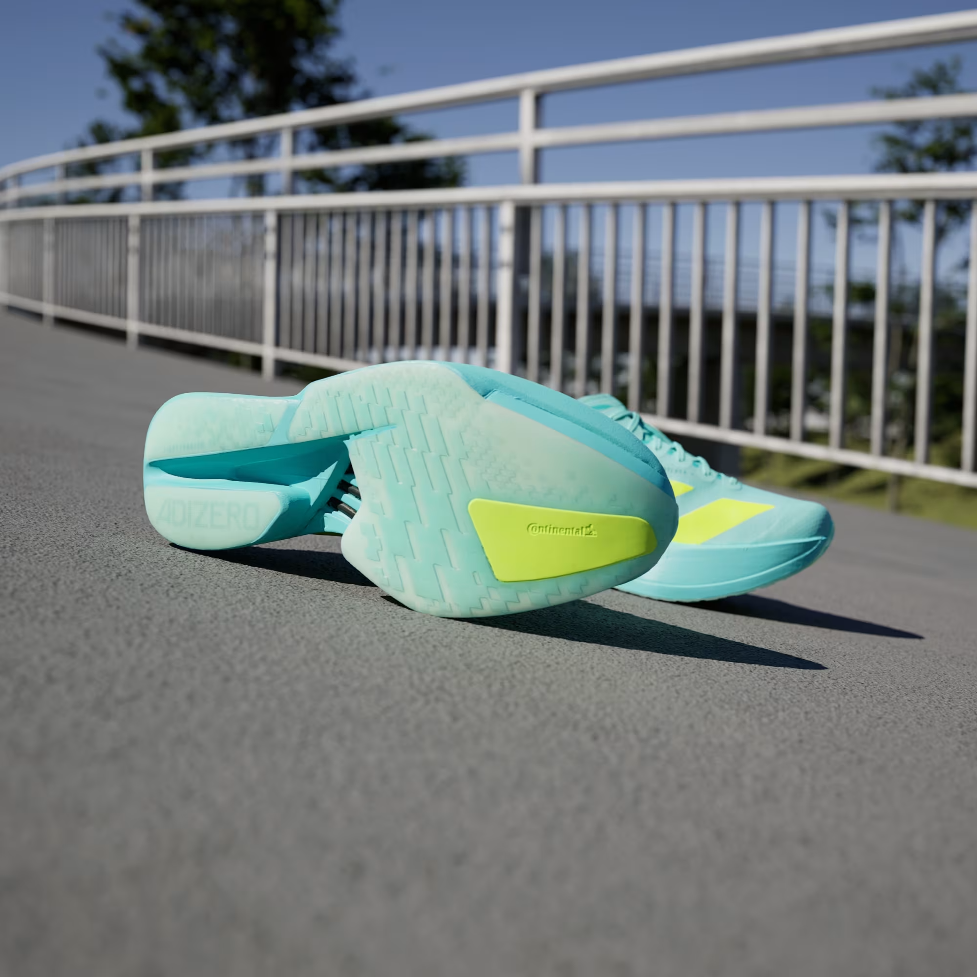 Alternative view of Giày Adidas Adizero Adios Pro 4 'Lucid Lemon' JR1251