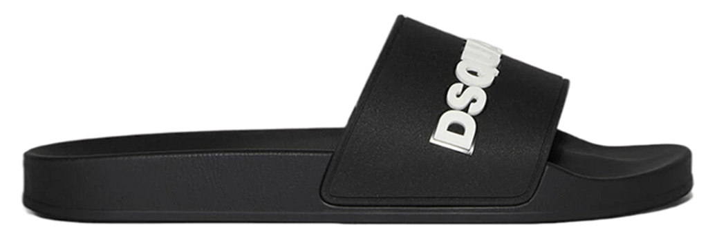 Dép Dsquared2 Logo Slides 'Black' FFM0023172050132124