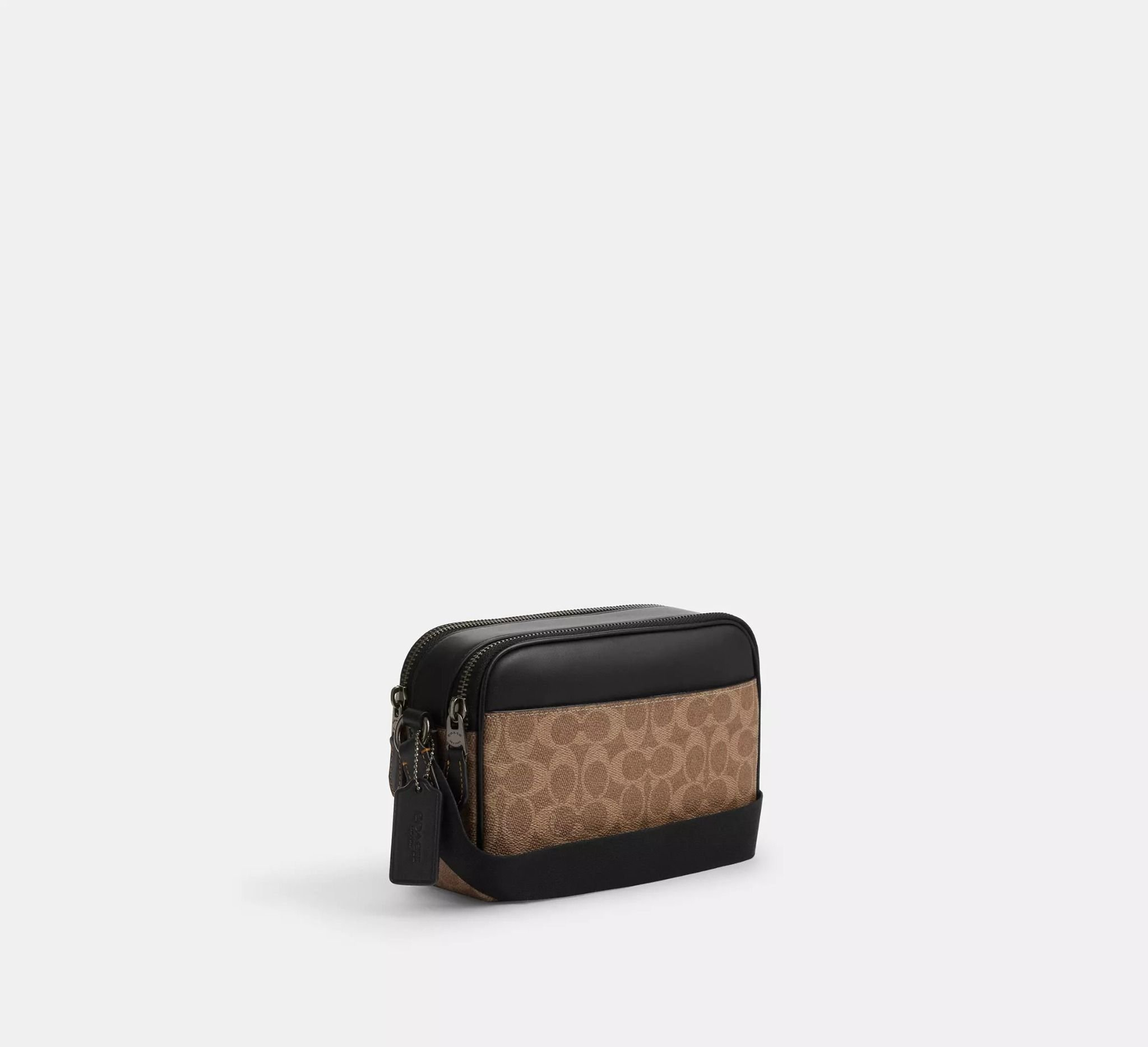 Túi Coach Graham Crossbody 'Tan Black' CV921-QBNRX - Ảnh 3