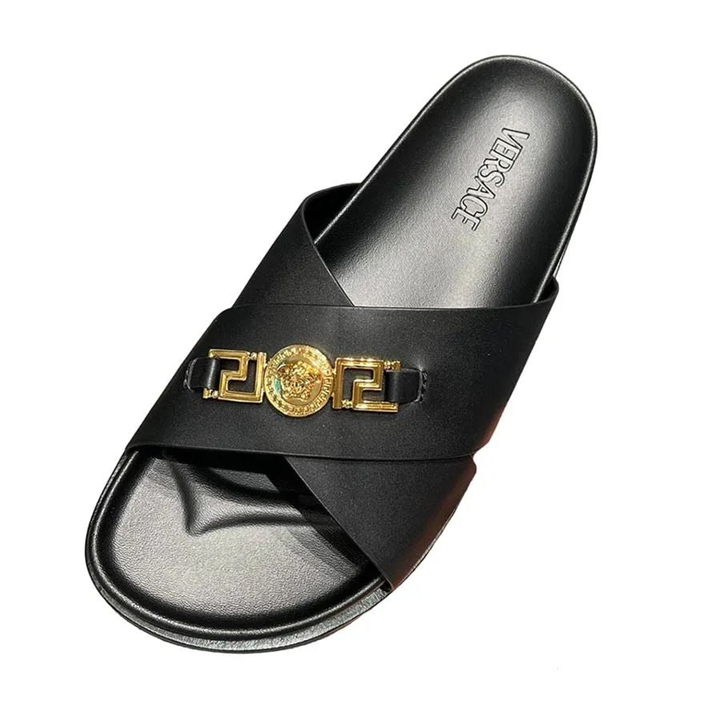 Alternative view of Dép Versace Medusa Logo 'Black' 1014647-1A02195-1B00V