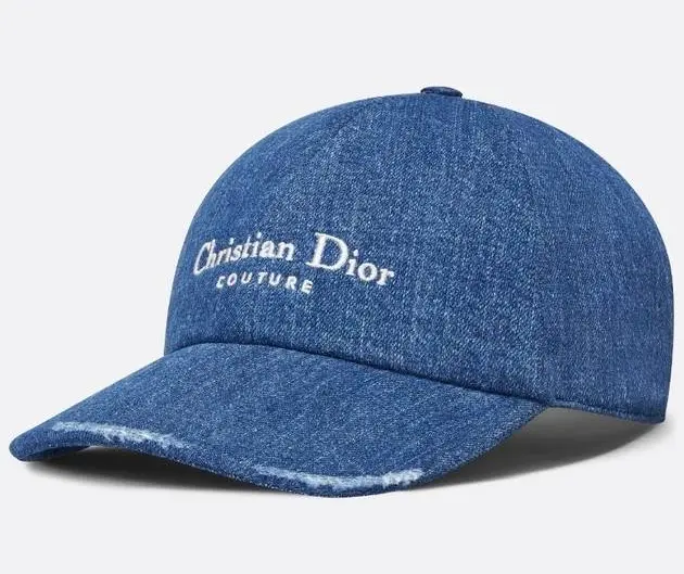 Alternative view of Mũ Dior Logo Embroidered Hat 'Denim' 443C910AY556-C585
