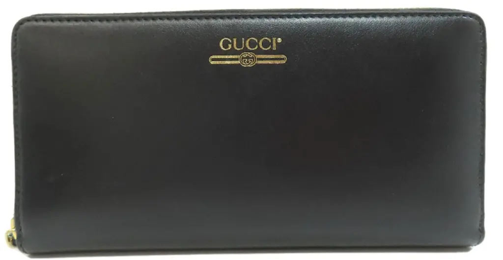 Túi Gucci Long Wallet Leather 'Black' 547591-0YA0G-1000