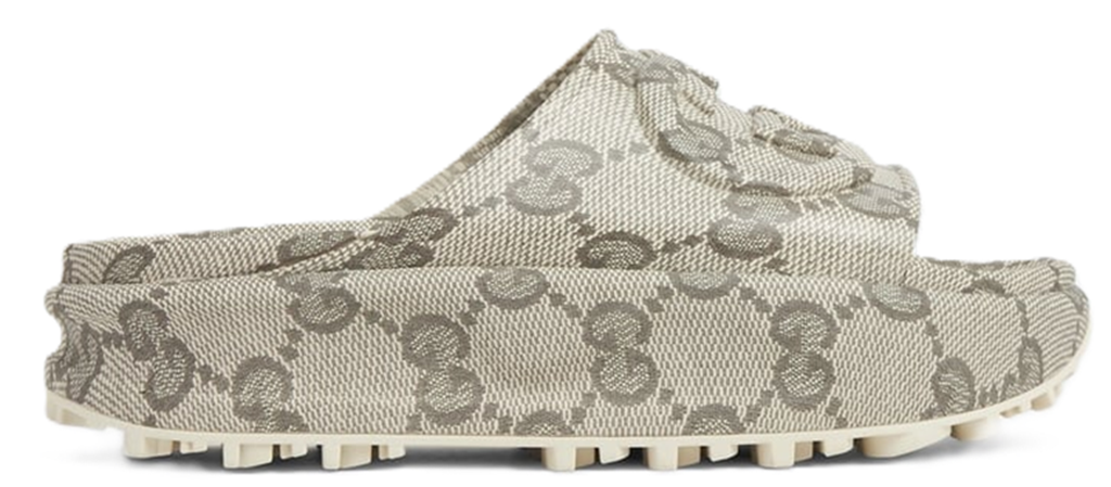 Dép Gucci Interlocking G Slide Sandals 'Beige' 725539-JAAC6-9742