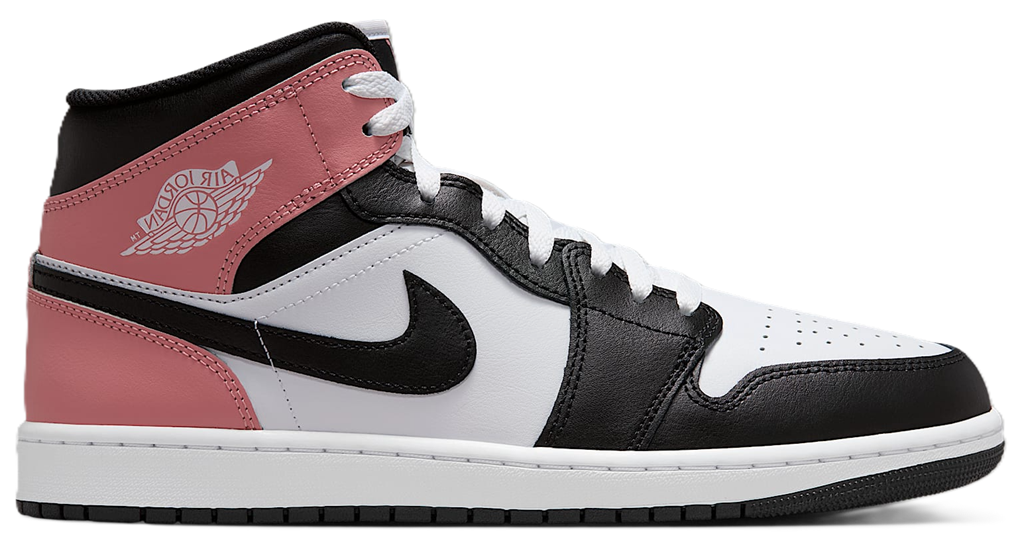 Giày Nike Air Jordan 1 Mid 'White Rust Pink Black' DQ8426-100
