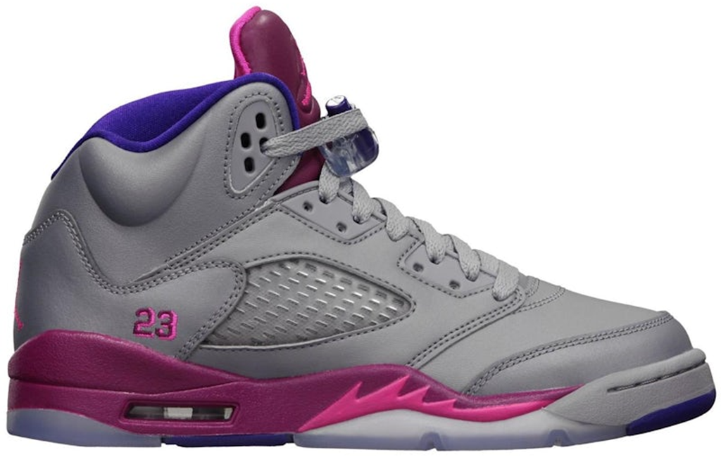 Giày Nike Air Jordan 5 Retro GS 'Cement Grey Pink' 440892-009