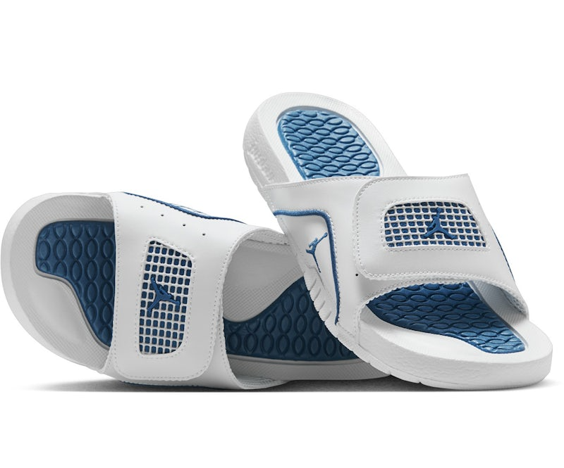 Dép Nike Jordan Hydro 4 Retro Slide GS 'Military Blue' 532226-141 - Ảnh 5