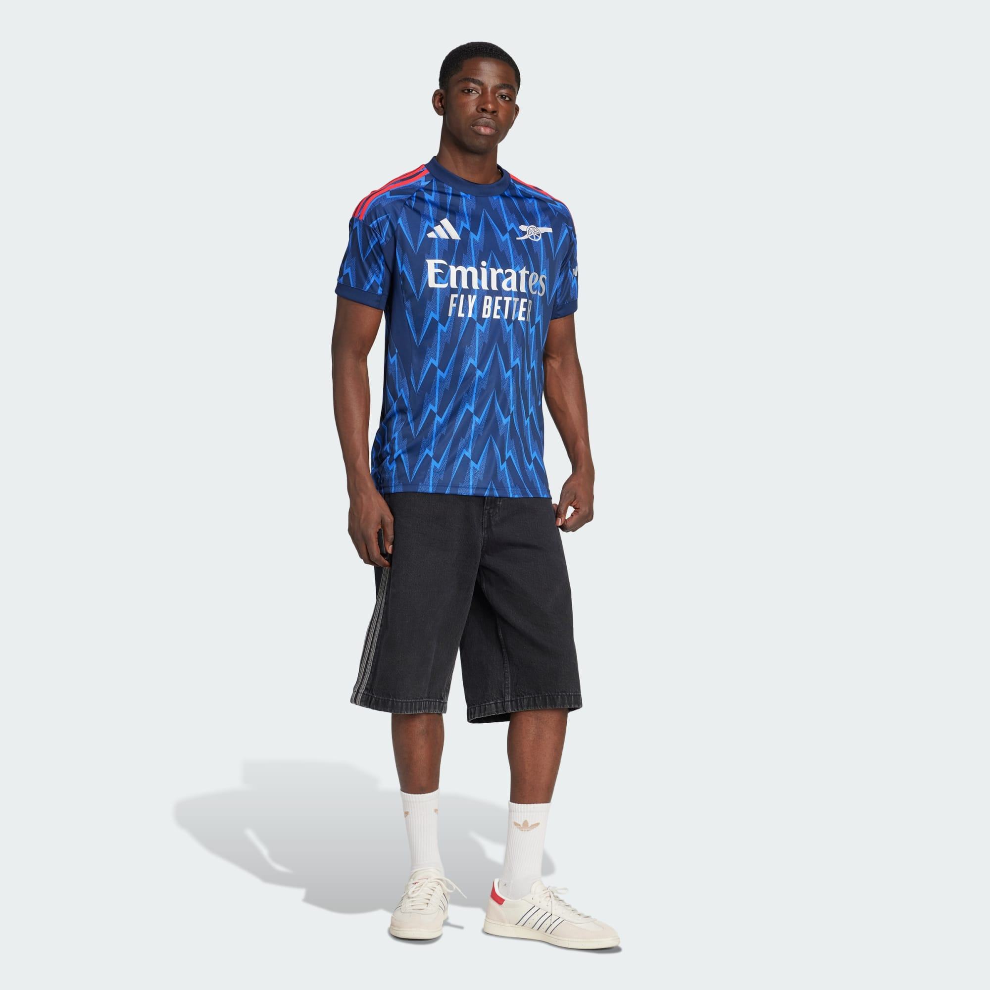 Alternative view of Áo Adidas Arsenal Away Kit Season 25 'Blue' JI9511