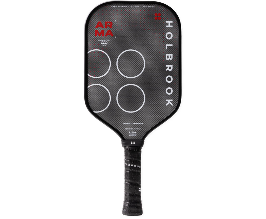 Vợt Pickleball Holbrook Arma T Metallic 14mm 'Black'
